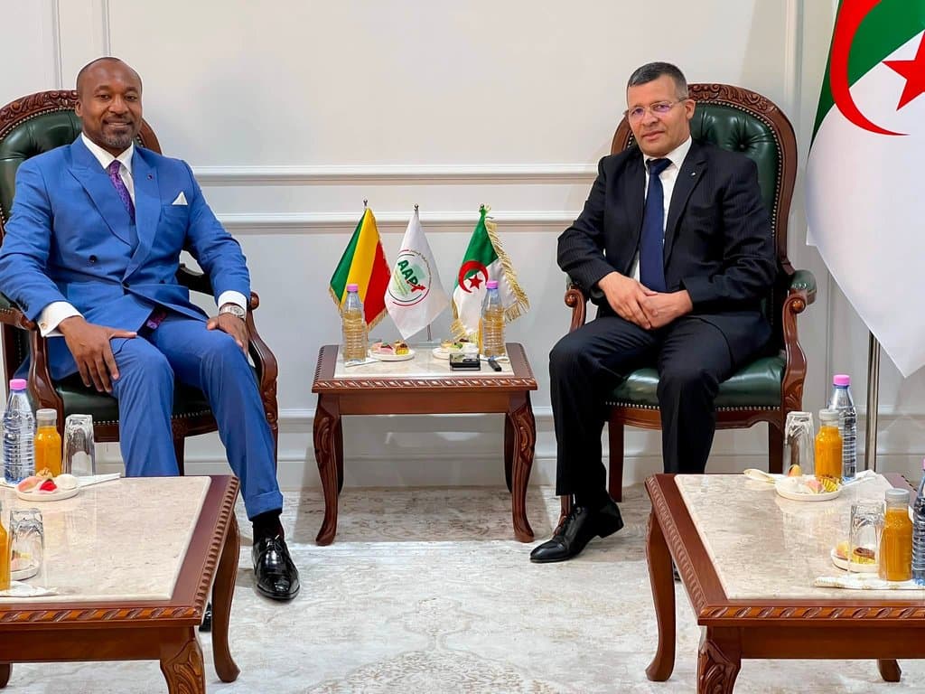 The Algerian Agency for Investment Promotion Receives the Congolese Minister of International Cooperation