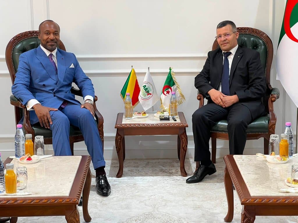 The Algerian Agency for Investment Promotion Receives the Congolese Minister of International Cooperation