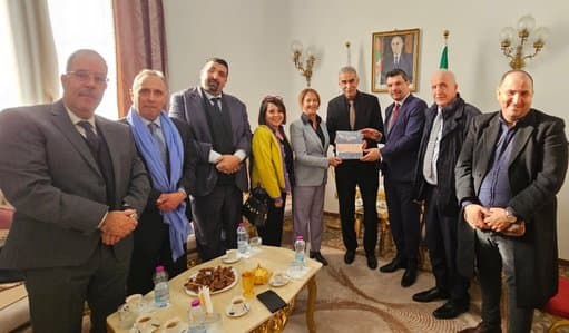 The Algerian Chamber of Commerce and Industry Receives the President of the France-Algeria Association