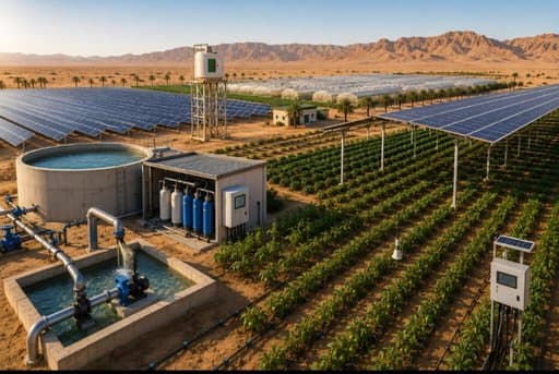 The Intelligent Sahara: the revolution of solar and connected drip irrigation