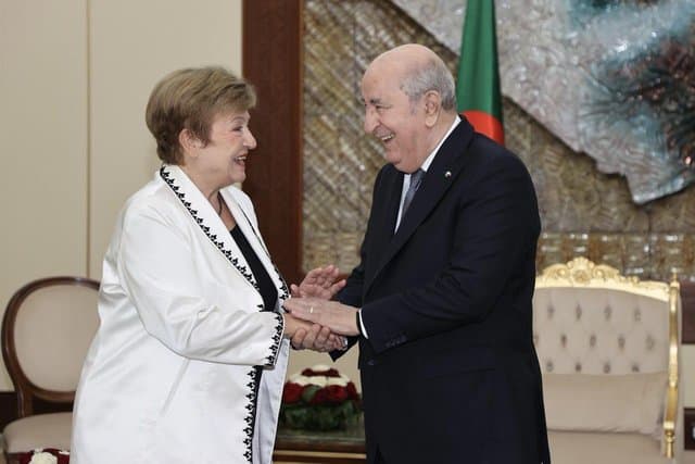 The Managing Director of the IMF received by the President of the Republic: "The investments realized by Algeria are beginning to bear fruit"