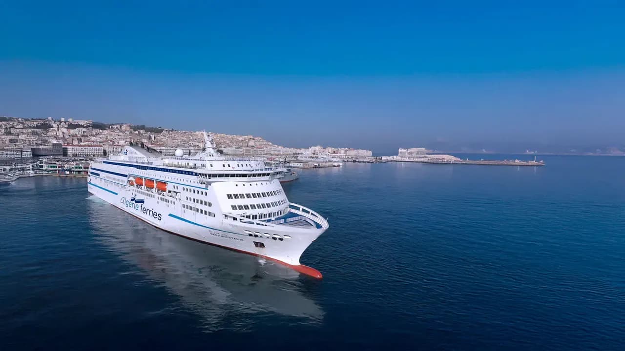 The ship 'Baji Mokhtar 3' undergoes a scheduled technical stop in Greece