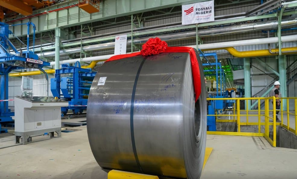 "Tosiali" officially begins production phase at cold rolling complex