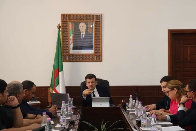 Wildfires: Mr. Walid chairs a working meeting to follow up on the process of assessing losses in the agricultural sector and compensating the affected