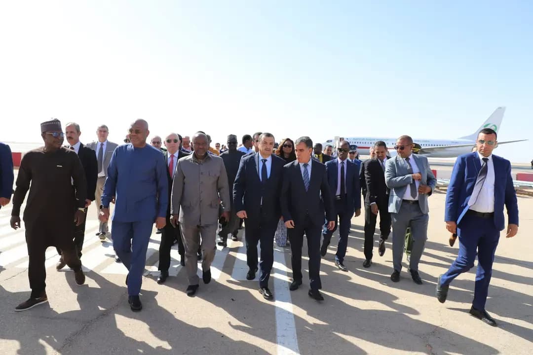 Work on the Algerian section of the Trans-Saharan gas pipeline begins in Adrar
