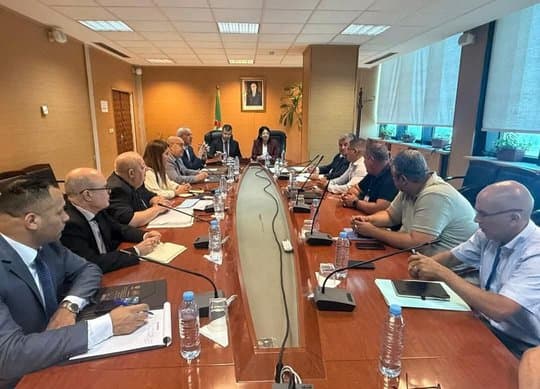 Working meeting with managers of UHT milk production units - Iqtissad Al Balad