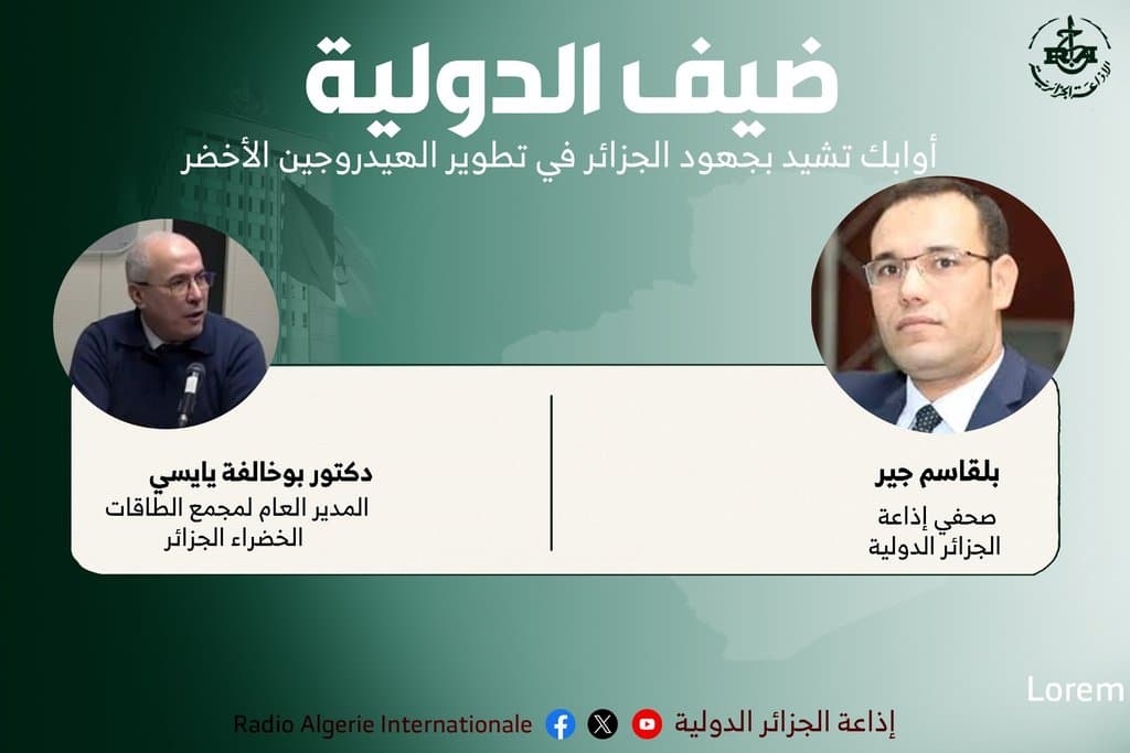 Yaisi: Algeria has all the components for competitive investment in green hydrogen