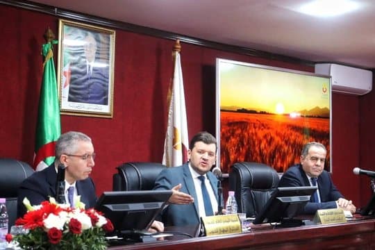 Yassine Walid supervises a national preparatory meeting for the harvest and threshing campaign for the 2025-2026 season