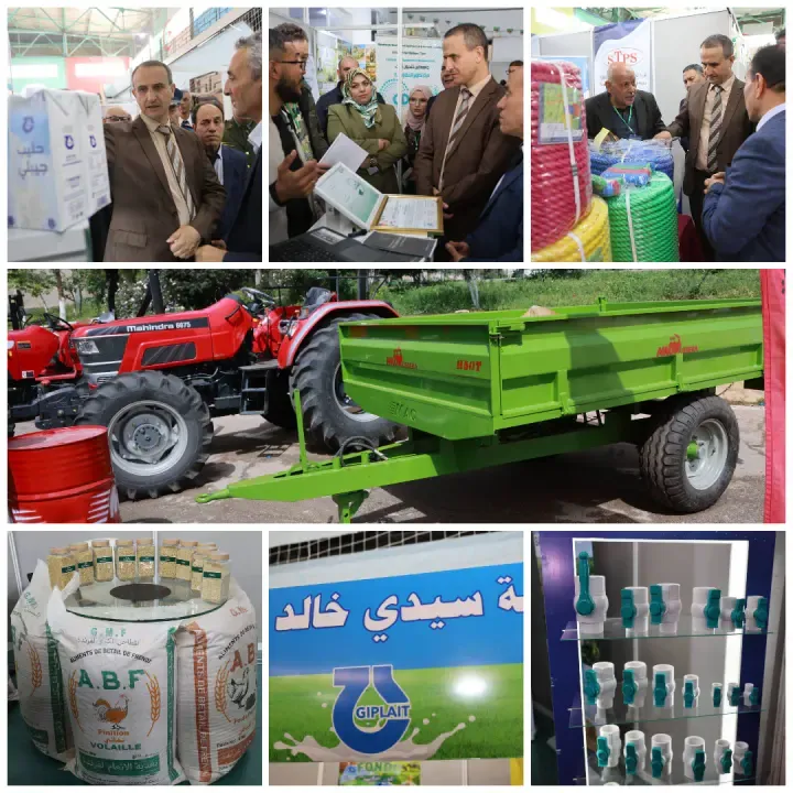 50 exhibitors at the Agricultural Equipment, Agricultural Materials, Animal Breeding, Agro-Processing, and Refrigeration Exhibition