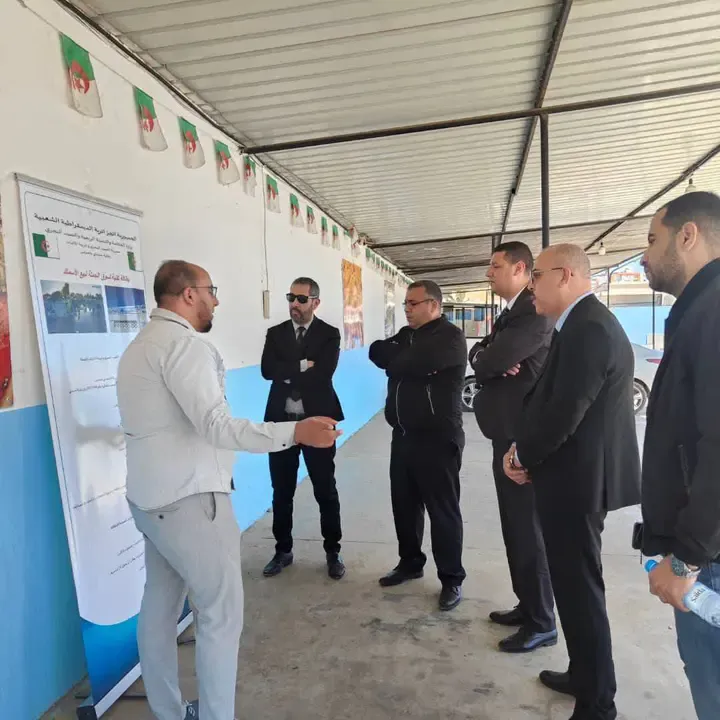 A delegation from the Ministry of Agriculture, Rural Development, and Fisheries assesses the readiness of the 'Tabia' hatchery and feed production unit to enhance investment in aquaculture