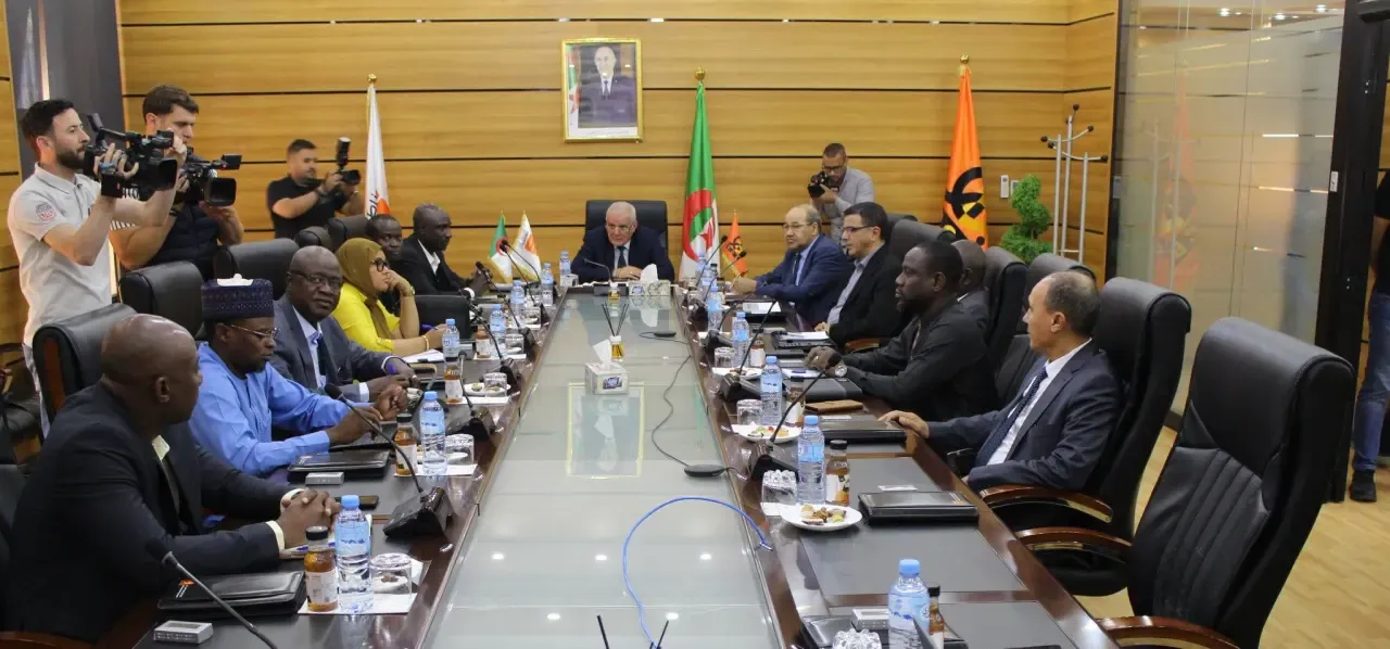 A delegation from the Republic of Niger continues its visit to the facilities and structures of SONATRACH in Boumerdes