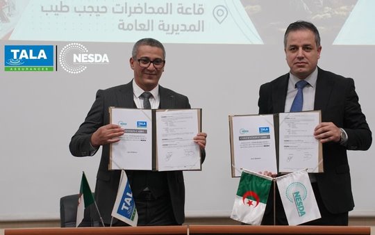 Agreement between NESDA and TALA Insurance Company to Support and Accompany Project Holders - Iqtissad Al Balad