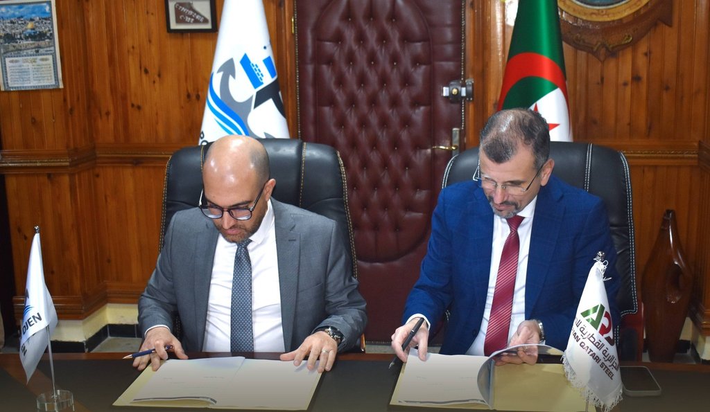 Agreement between the Jijel Port and the Algerian Qatari Steel Company