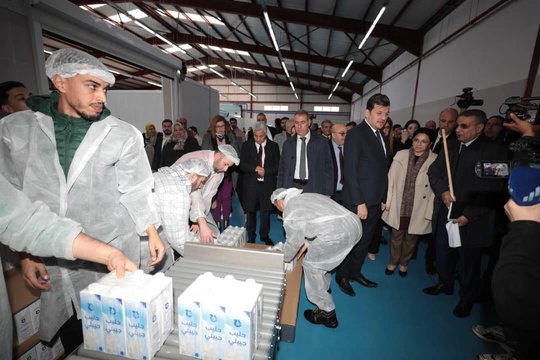 Agri-food: Inauguration of a new dairy in Rouiba