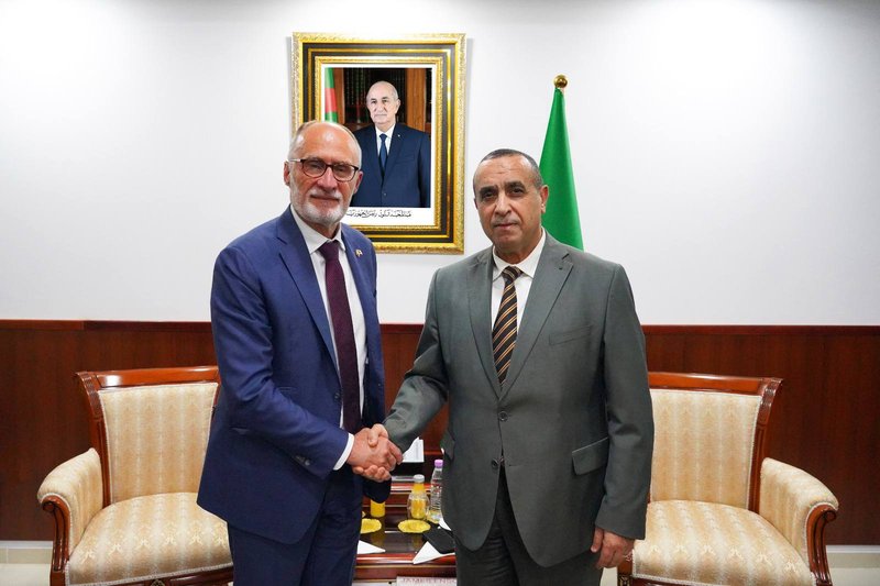 Ajal discusses with the Belgian Foreign Ministry's Special Envoy for Energy Security