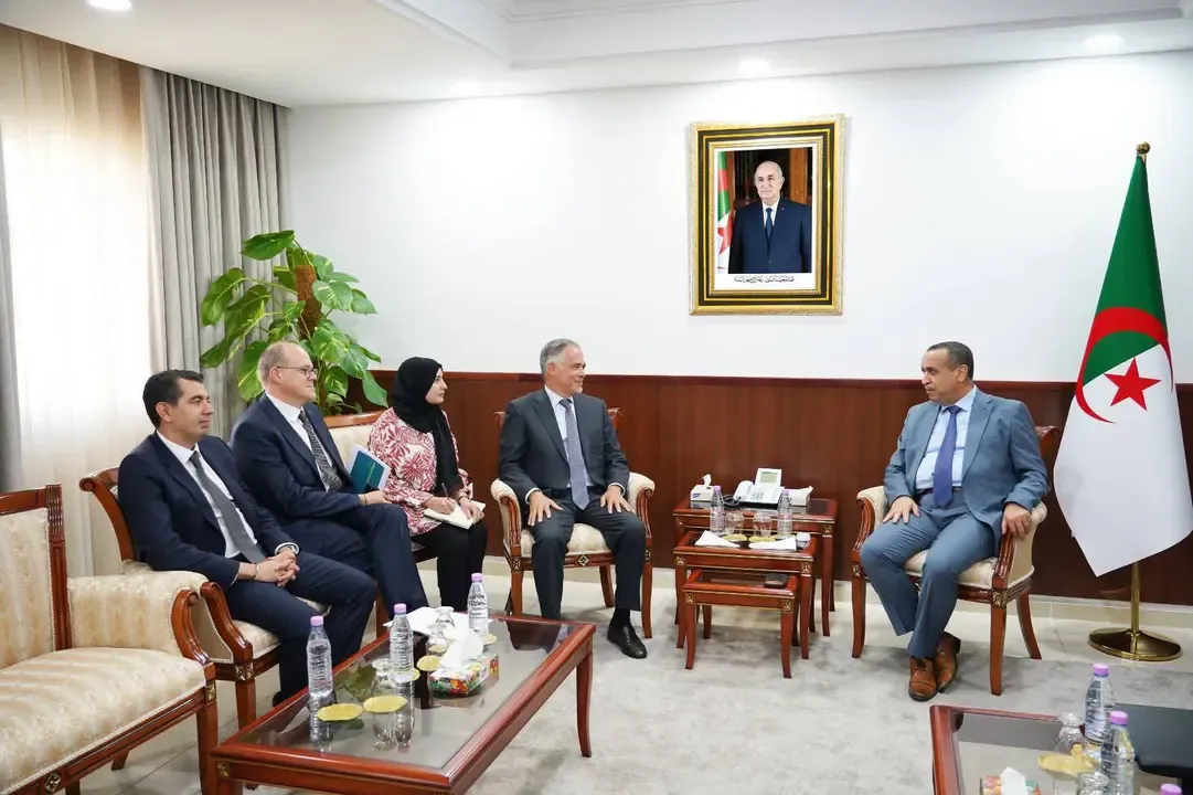 Ajal receives a delegation from the American company General Electric