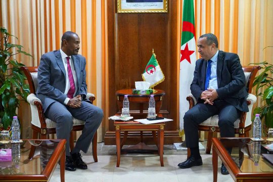 Ajjal discusses with the Executive Director of the African Energy Commission prospects for enhancing continental cooperation