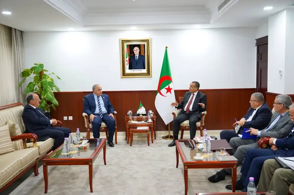 Ajjal receives the Secretary General of the African Petroleum Producers Organization