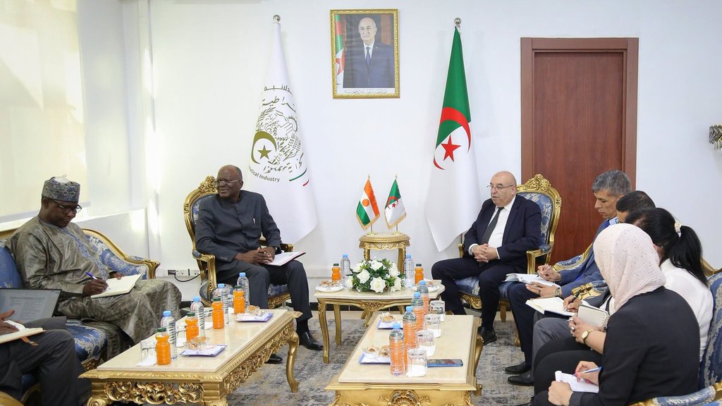 Algeria and Niger Discuss Developing Partnership in Pharmaceutical Industry and Enhancing Health Security