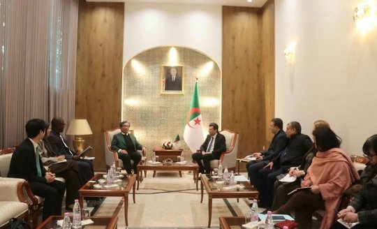 Algeria and the Global Institute for Green Growth Discuss Launching Comprehensive Triangular Programs for Water, Food, and Energy