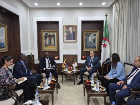 Algeria and Uganda Discuss Strengthening Trade Partnership and Activating the Joint Business Council