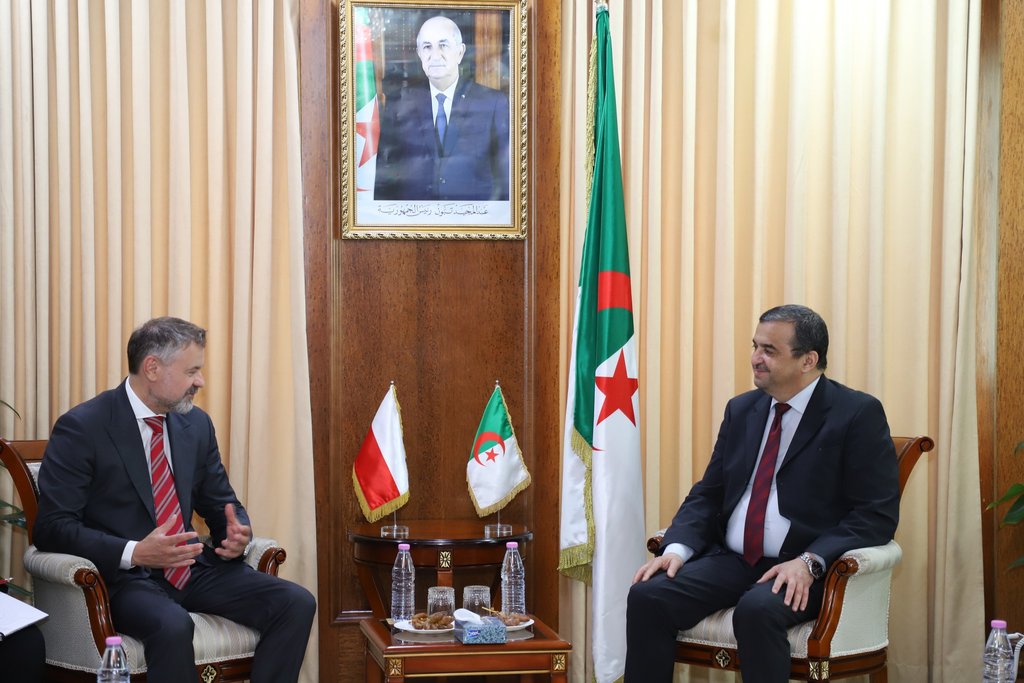 Algeria: Arqab Receives Deputy Minister of State Assets from the Republic of Poland