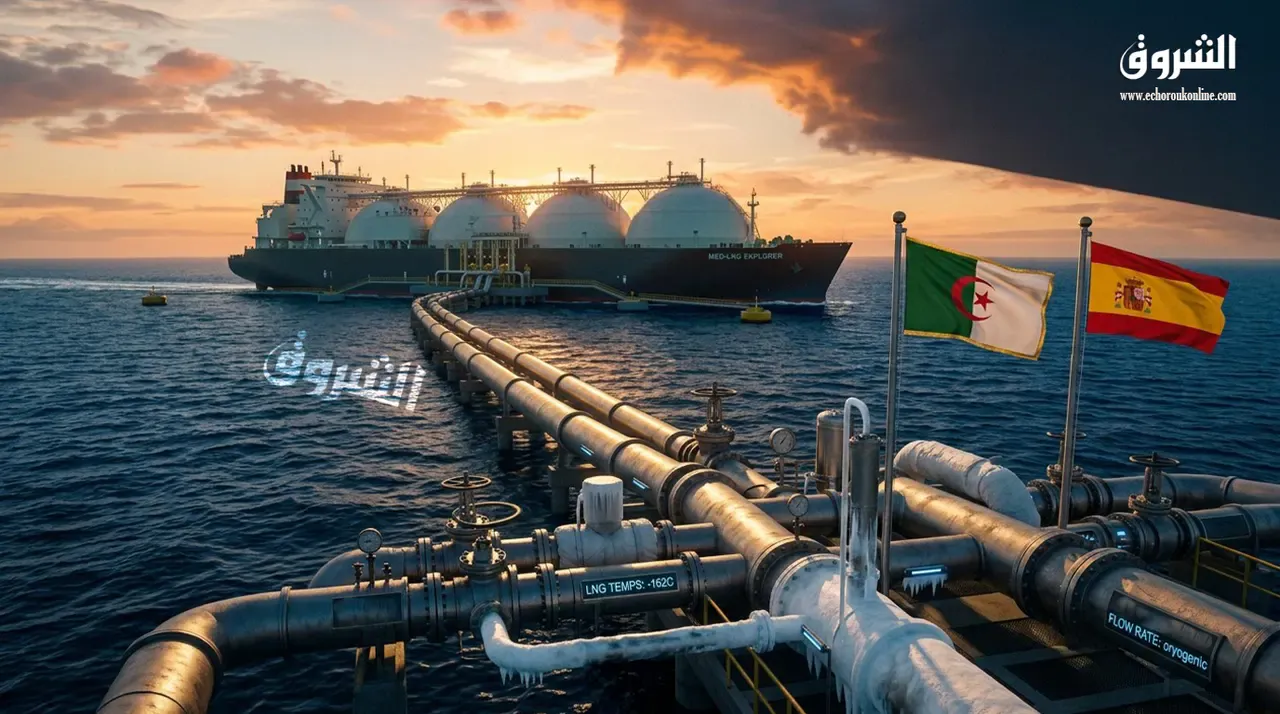 Algeria captures 34.7% of Spanish gas imports