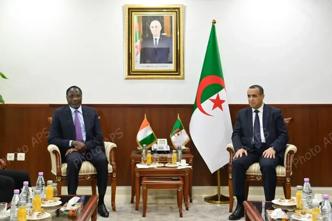 Algeria - Côte d'Ivoire: Mr. Ajal discusses ways to enhance bilateral cooperation with the Ivorian Minister of Mines, Petroleum, and Energy