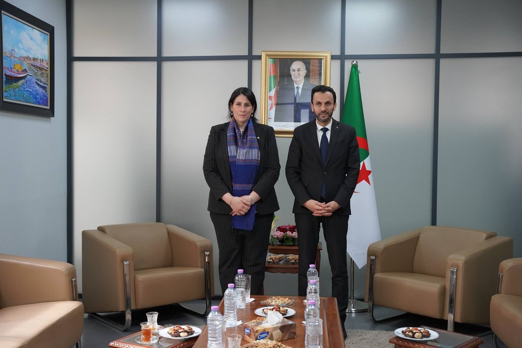 Algeria: Ouadja discusses with the Deputy Chairperson of the African Union Commission enhancing cooperation at the continental level