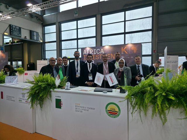 Algeria participates in the International Exhibition for Energy Transition in Rimini, Italy