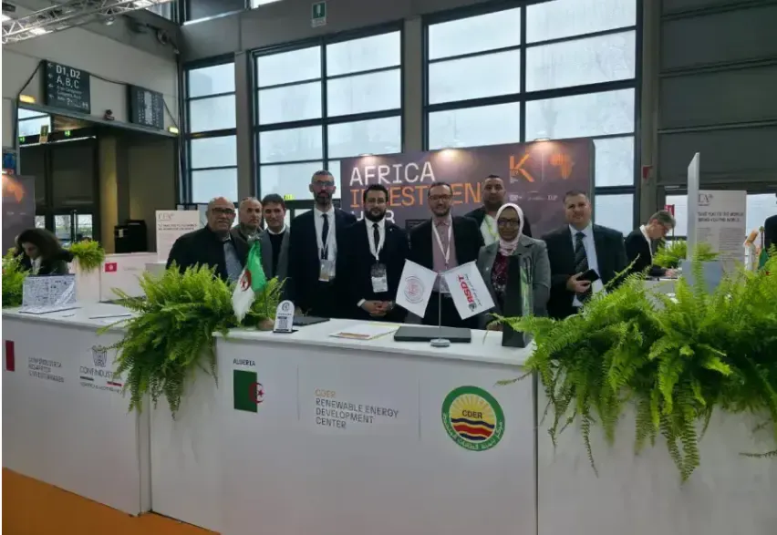 Algeria participates in the International Exhibition for Energy Transition in Italy