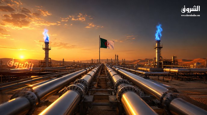 Algerian gas production rises to 8.45 billion cubic meters