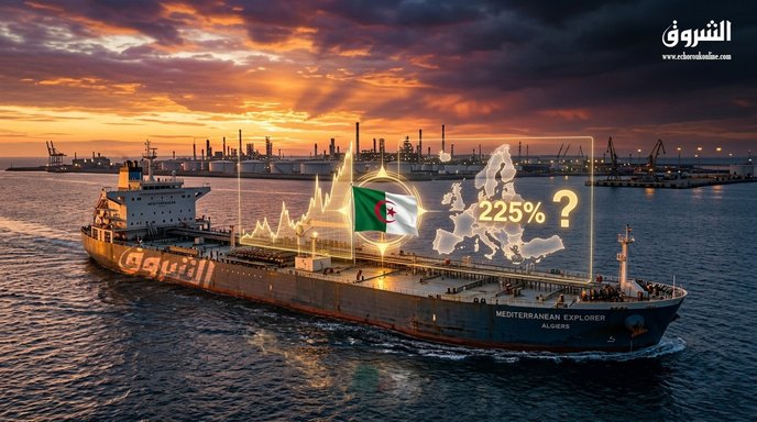 Algerian oil exports jump by 225% to this European country