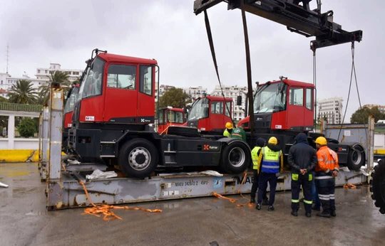 Algerian Port Authority Enhances Operational Capabilities with Acquisition of Five New RO/RO Cranes - Iqtissad Al Balad