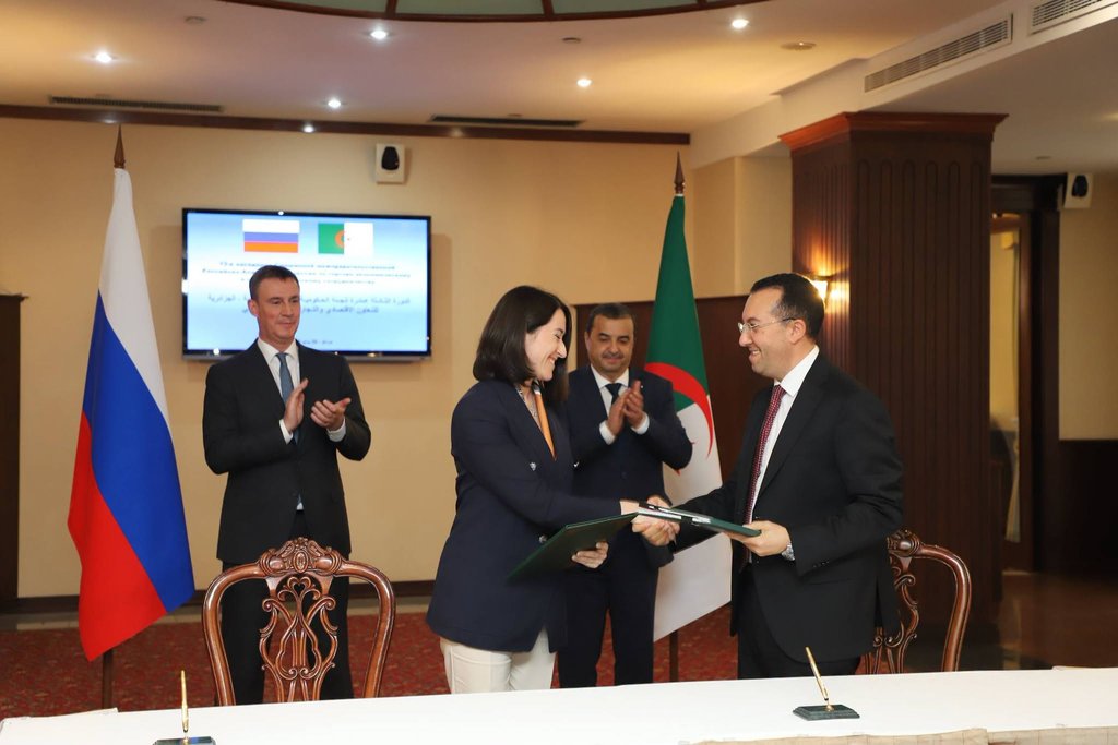 Algerian-Russian Joint Governmental Committee: Signing of Agreements and Memoranda of Understanding in Several Fields