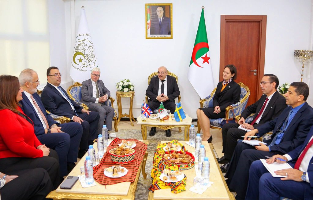 Algerian-Swedish-British Talks on Localizing Innovative Medicines in Algeria - Iqtissad Al Balad