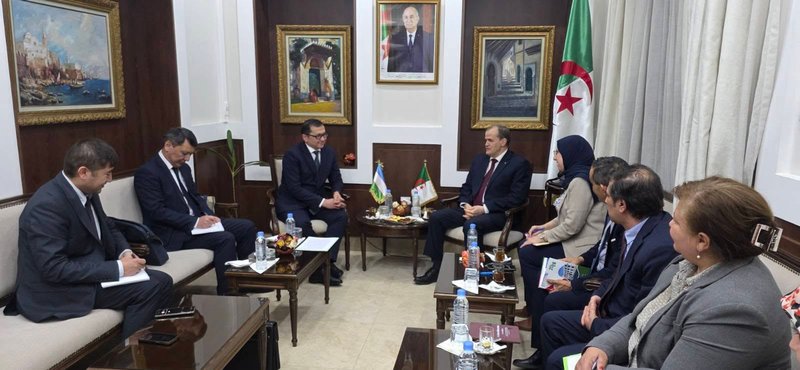 Algerian-Uzbek Talks to Expand Trade Exchange and Launch Investment Partnerships