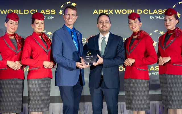 APEX Europe Air Transport Award: Turkish Airlines recognized for the fifth time