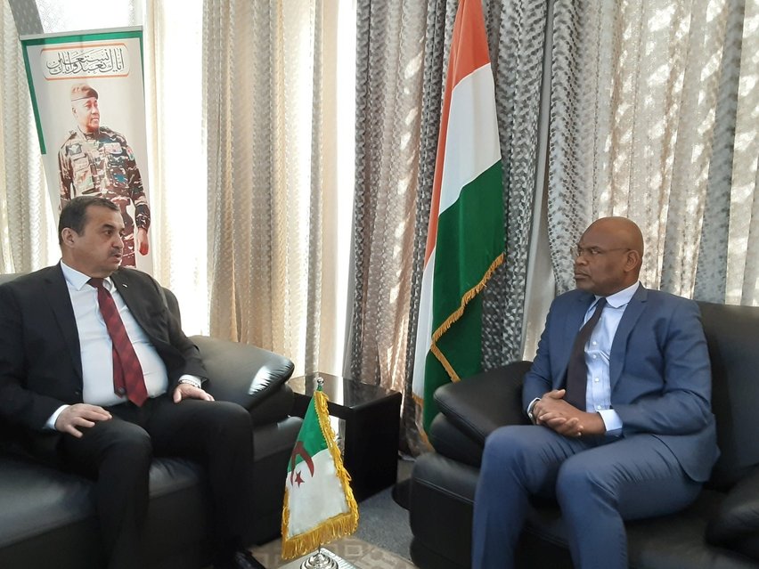 Aqrab discusses in Niamey with his Nigerian counterpart