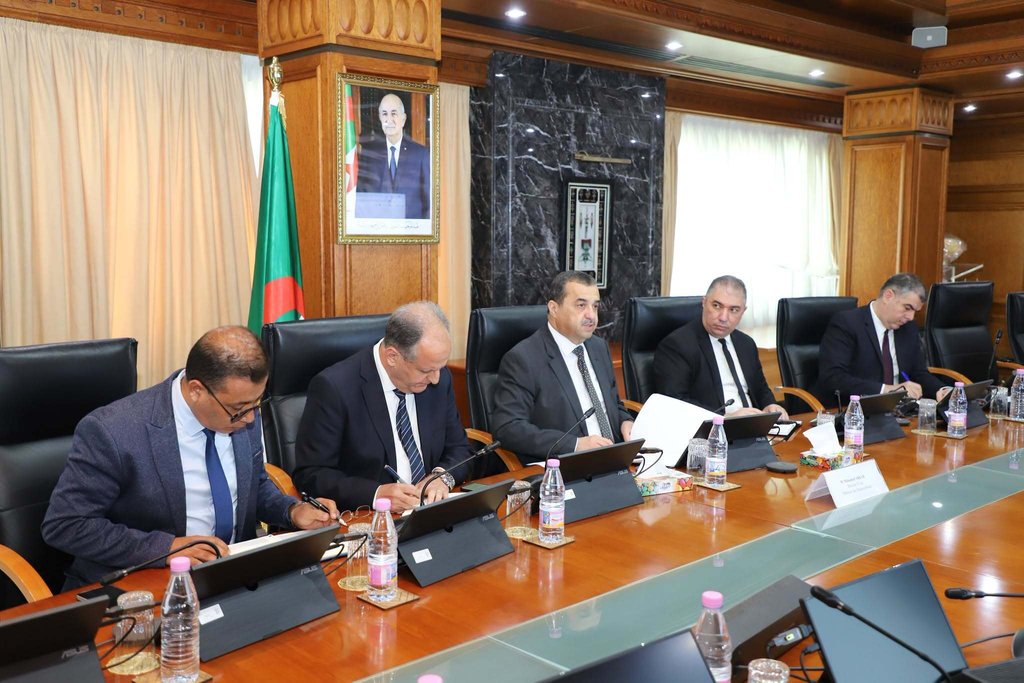 Aqrab discusses with his Nigerien counterpart the latest developments of SONATRACH's activities in Niger