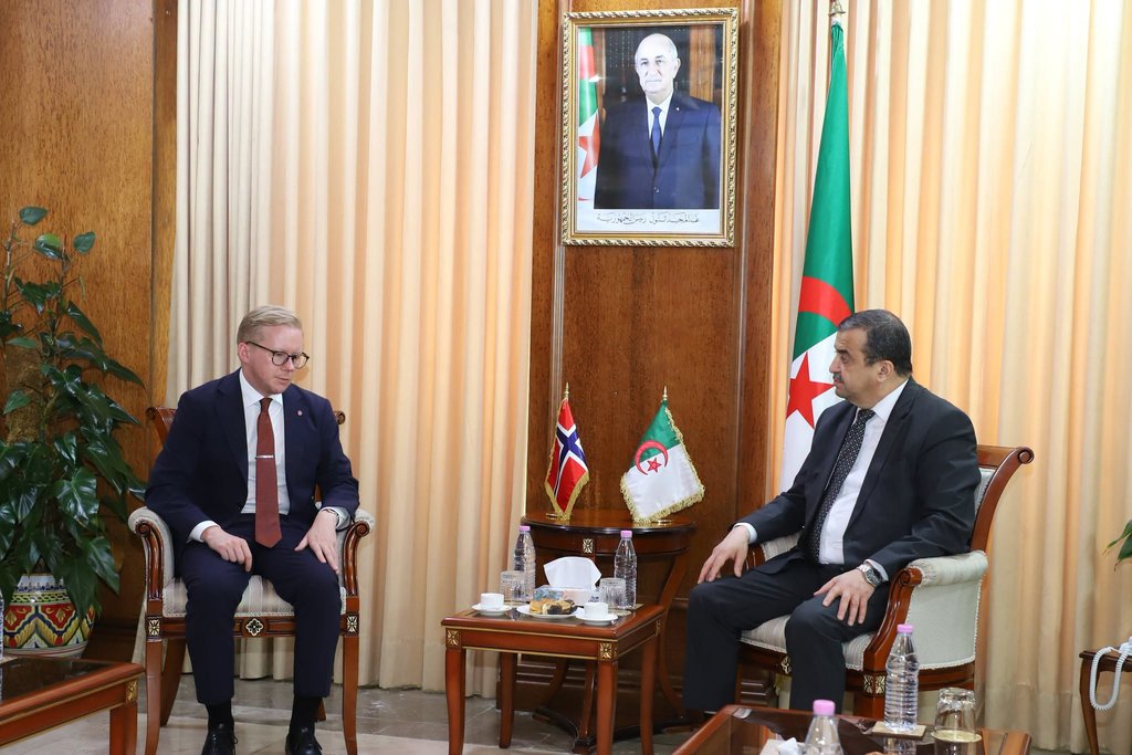 Arkab Receives Norwegian Deputy Minister of Energy
