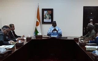 Arqab received by the Prime Minister of Niger