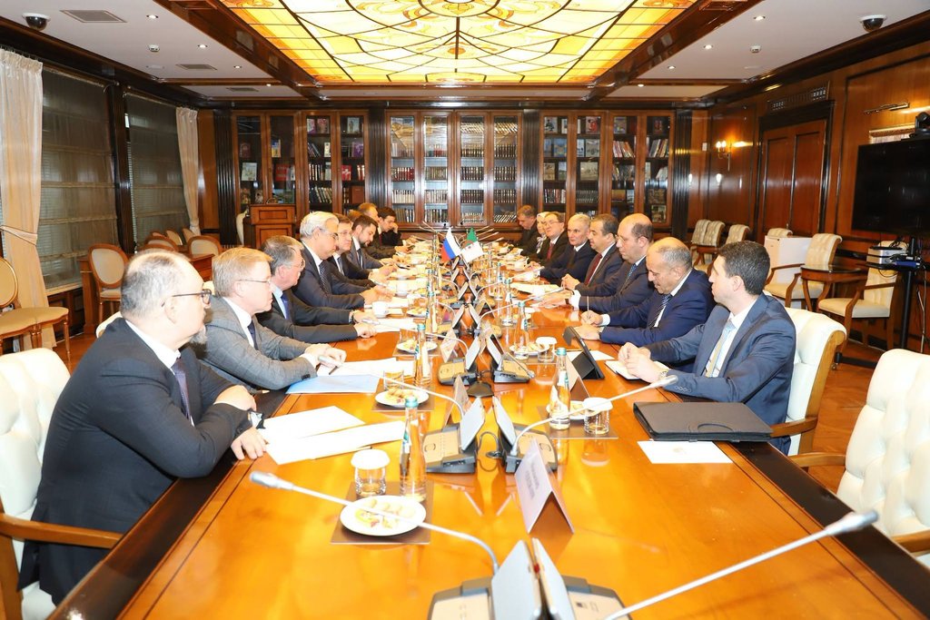 Arqab showcases in Moscow the prospects of Algerian-Russian cooperation with the Russian Deputy Prime Minister for Energy