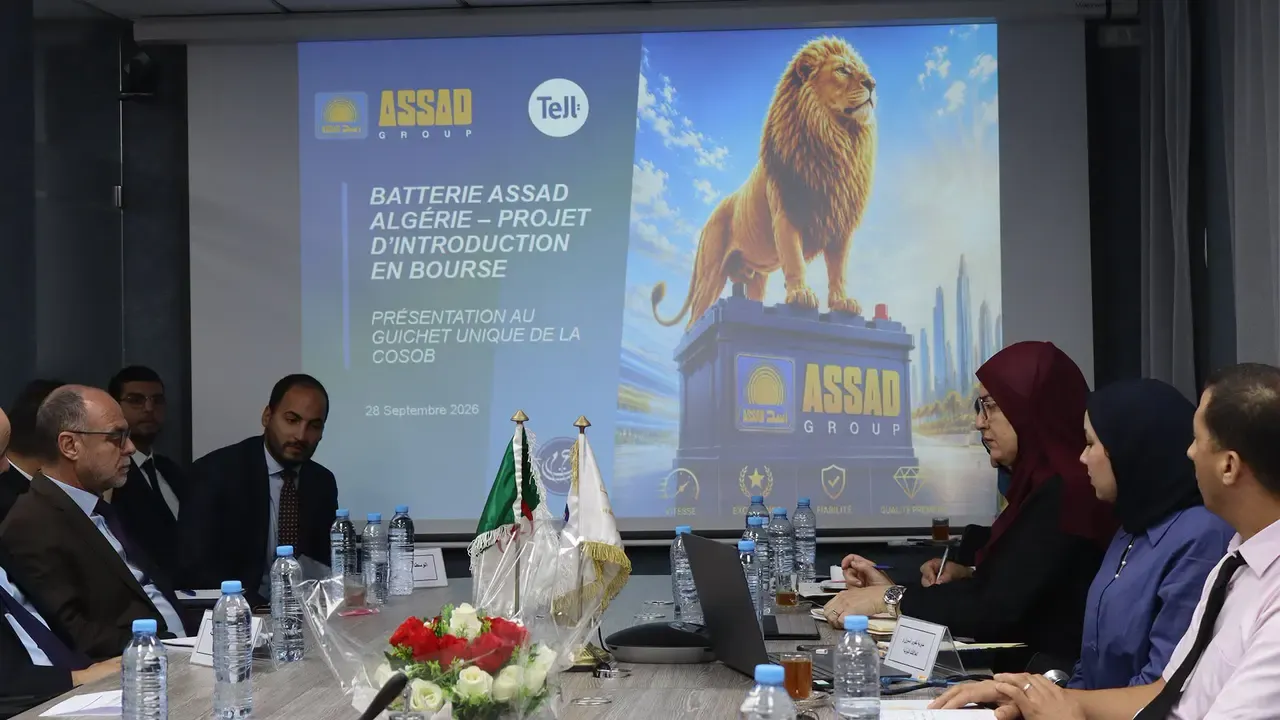 “Asad Algeria Batteries” Studies Opening Its Capital Through the Algerian Stock Exchange