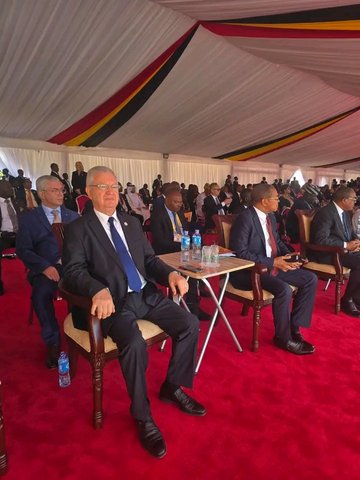 Azzouz Nasri participates in the inauguration ceremony of the Ugandan president representing the President of the Republic - Iqtissad Al Balad