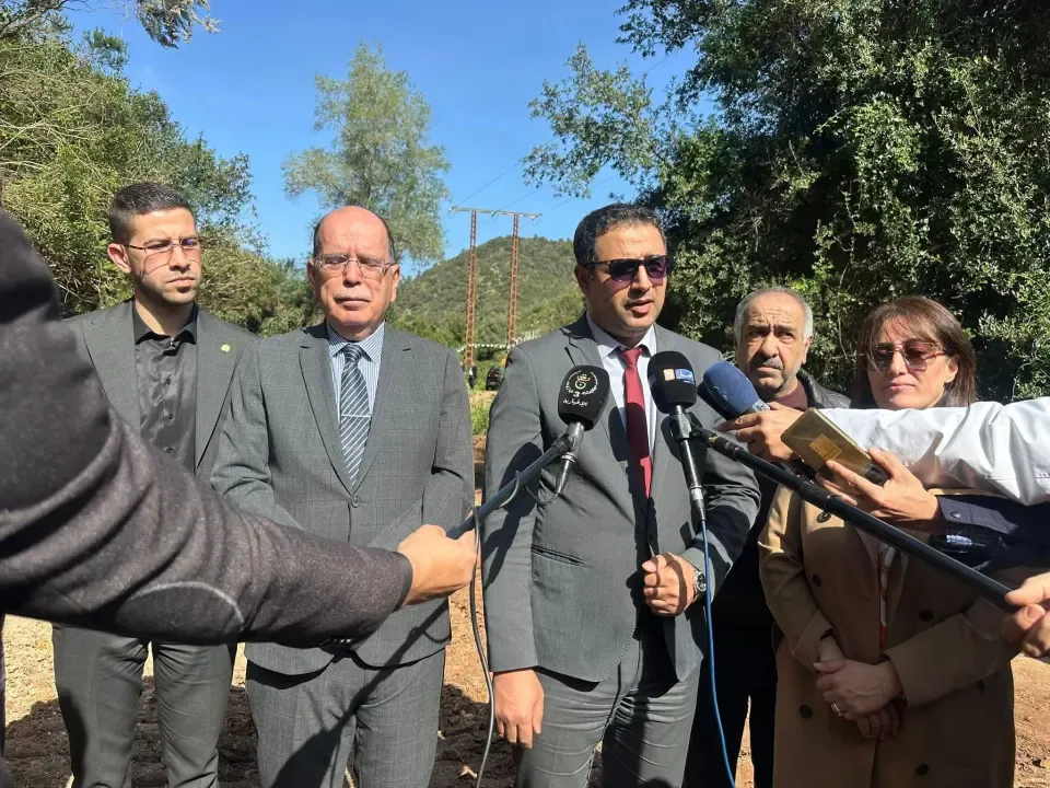 Commencement of Works to Prepare the Entrance of the Zinc and Lead Mine in the Municipalities of Amizour and Tala Hamza