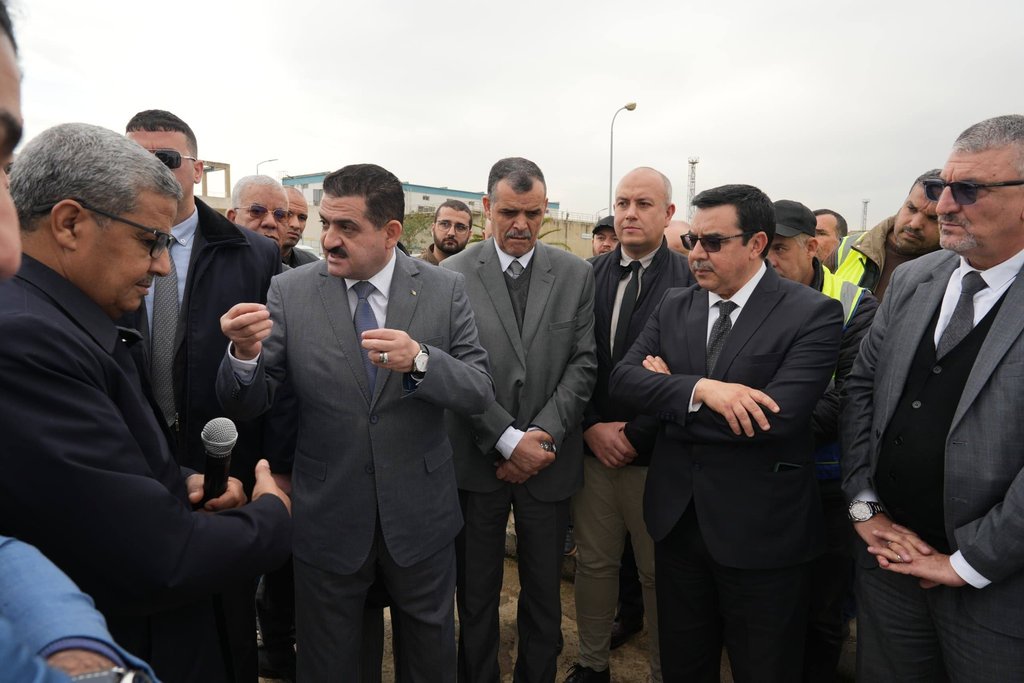 Commissioning of the project for connecting and transferring treated water to an agricultural irrigation area