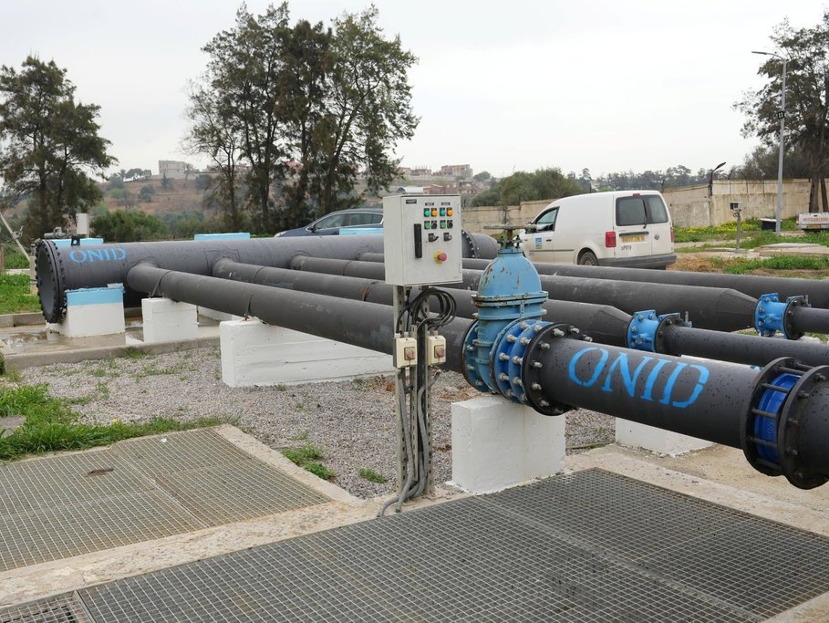 Commissioning of the Project for Connecting and Transferring Treated Water to Agricultural Irrigation Area
