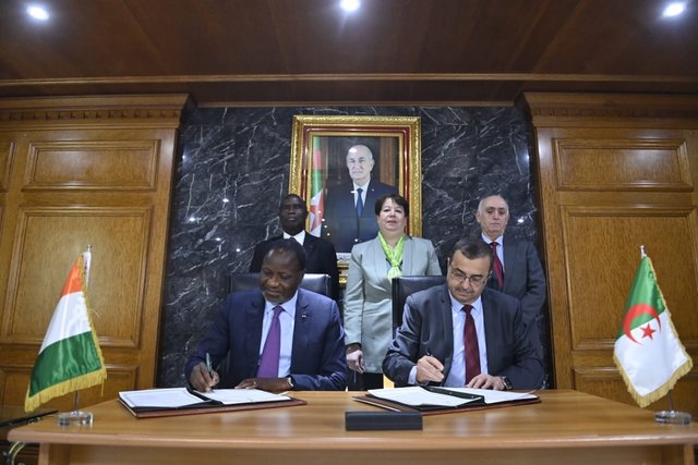 Comprehensive Cooperation Agreement between Algeria and Côte d'Ivoire in Hydrocarbons and Mining
