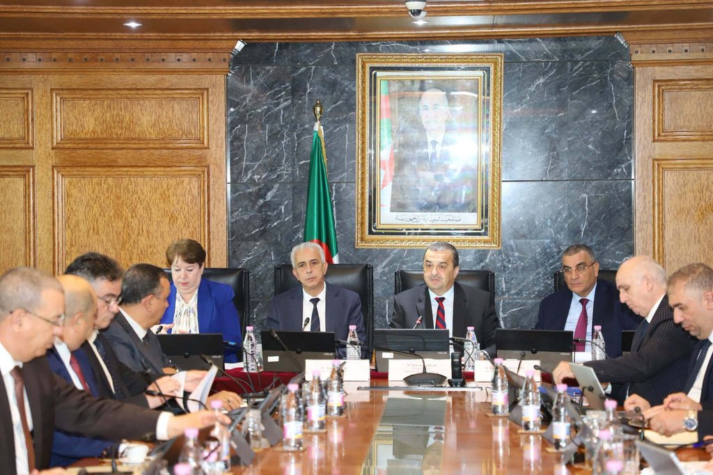 Coordinating Meeting Between Sectors to Monitor Progress of the Integrated Phosphate Project